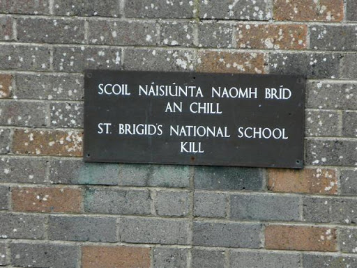 Plaque, St Brigid's National School Kill