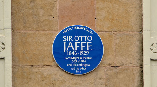 Sir Otto Jaffe plaque, Belfast