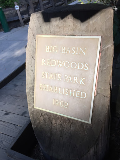 Big Basin Redwoods State Park Established 1902