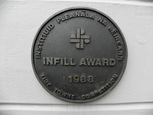 Infill Award plaque, Tidy Towns, Letterkenny