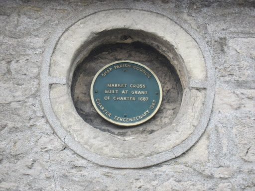 Plaque  on  Shap  Market  House