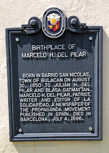 Birthplace of Marcelo H. del Pilar historical marker