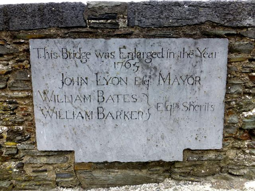 Plaque, Johns Bridge