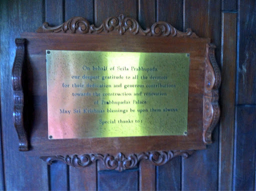 Prabhupada's Palace