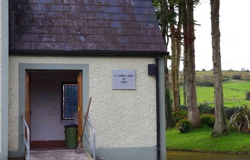 St. Columba's Church (2) - plaque, Carran