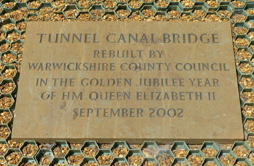 Plaque under Fenny Compton Bridge No 138