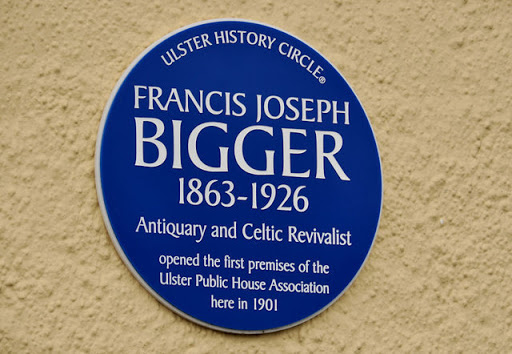 Francis Joseph Bigger plaque, Ballyvesey, Newtownabbey