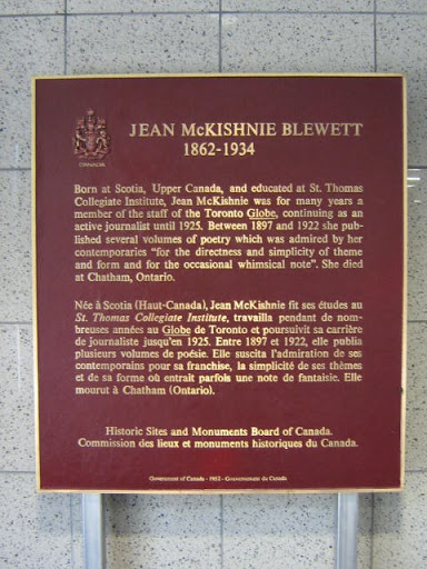 Jean McKishnie Blewett 1862-1934