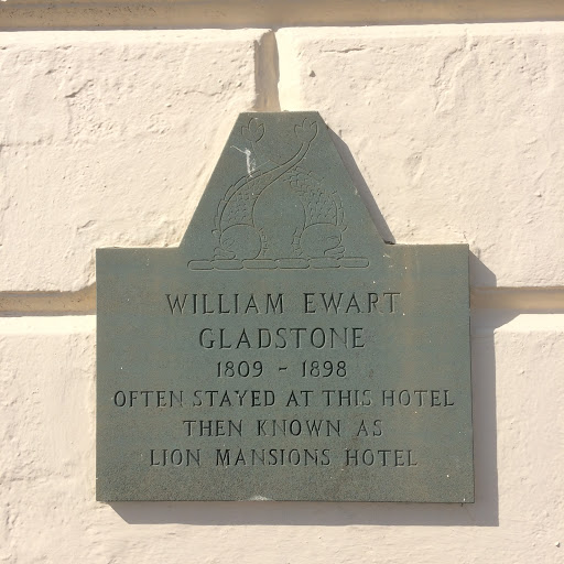 Gladstone stayed here