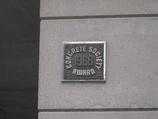 Concrete Society Award plaque, Mancunian Way