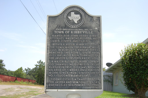 Site of Town Lot Auction Town of Kirbyville,