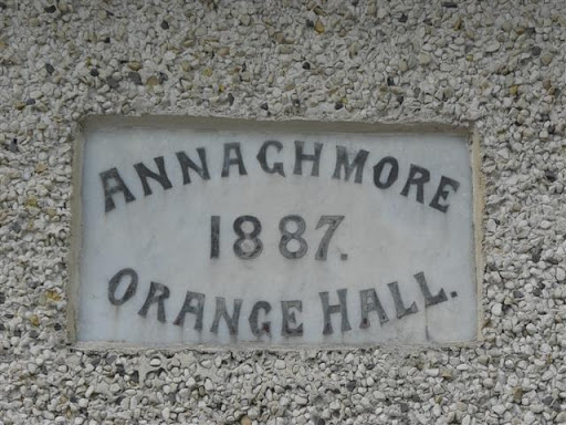 Plaque, Annaghmore Orange Hall