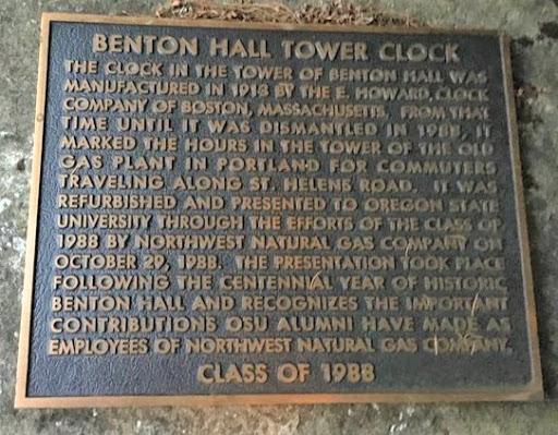 Benton (Community) Hall Tower Clock