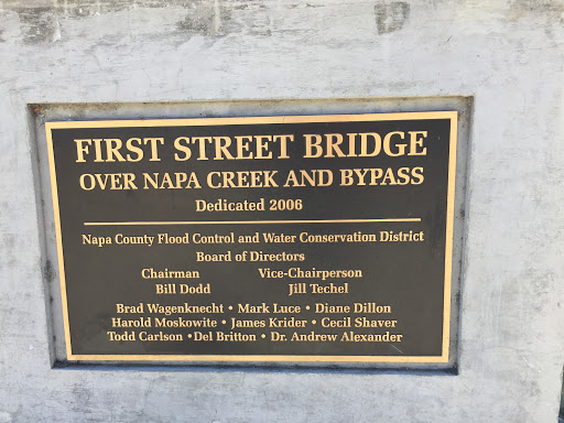 First Street Bridge Over Napa Creek and Bypass
