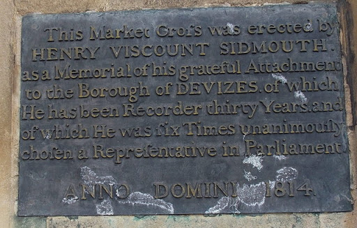 Market Cross plaque, Devizes