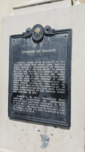 Church of Boljoon historical marker