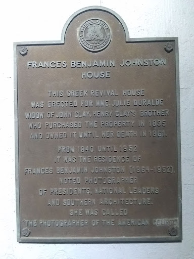 Francis Benjamin Johnston House