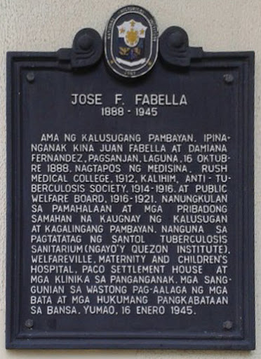 Jose F. Fabella historical marker
