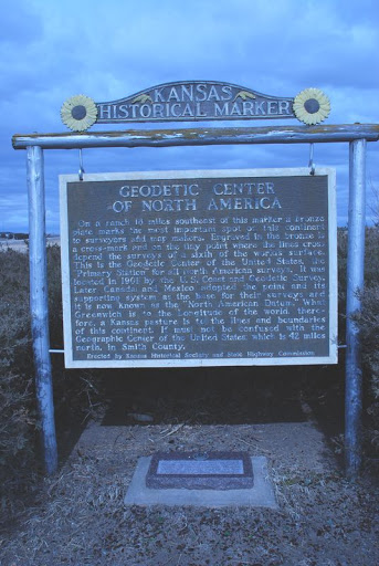 GEODETIC CENTER OF NORTH AMERICA