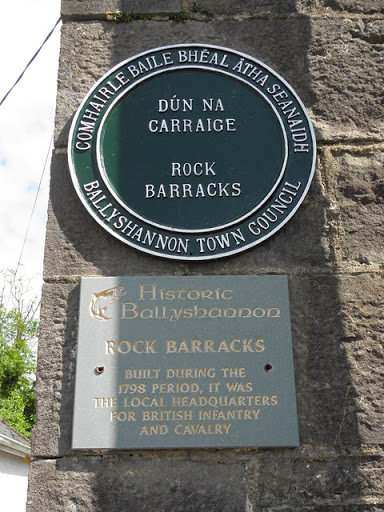 Plaque, Rock Barracks