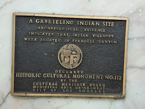 A Gabrielino Indian Site