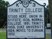 TRINITY COLLEGE