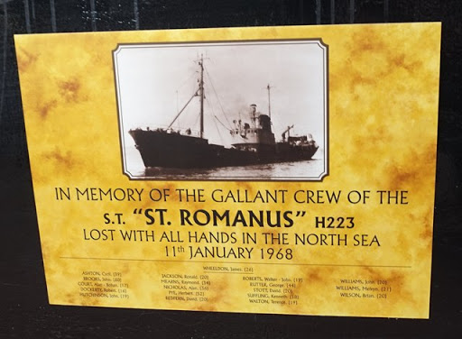 In memory of the gallant crew of the St Romanus