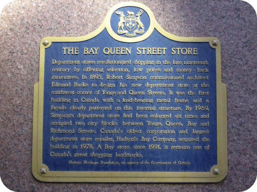 The Bay Queen Street Store