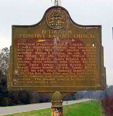 Bethlehem Primitive Baptist Church