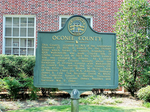 Oconee County Historical Marker