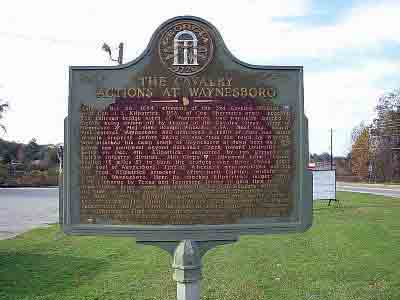 The Cavalry Actions at Waynesboro