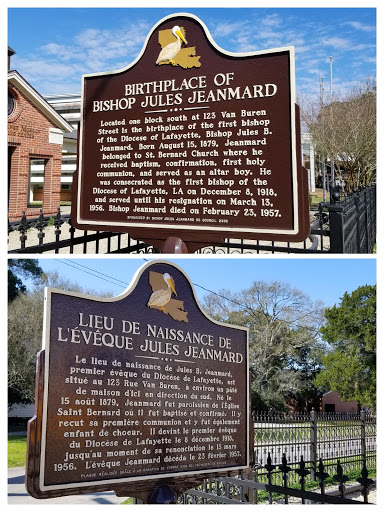 Birthplace of Bishop Jules Jeanmard/Lieu de Naissance de L'Évêque Jules Jeanmard