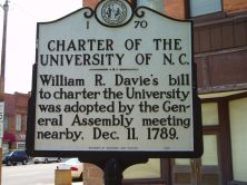 CHARTER OF THE UNIVERSITY OF N.C.