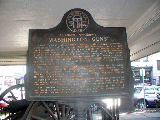 Chatham Artillery's "Washington Guns"
