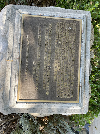 Clayton Museum Garden