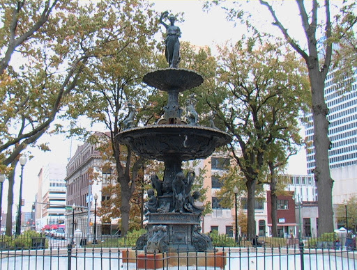 Court Square Fountain