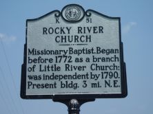 ROCKY RIVER CHURCH
