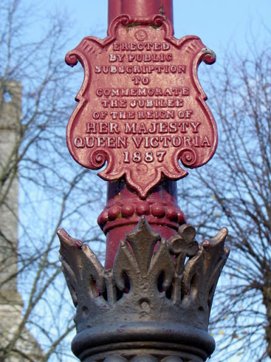 Plaque, Victorian Lamp