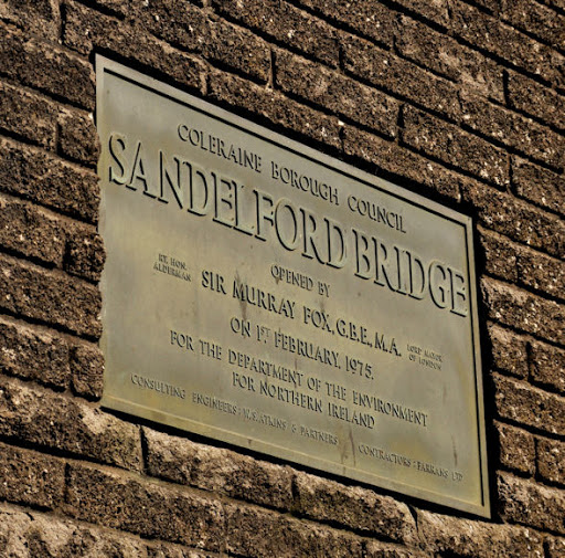 Bridge plaque, Coleraine