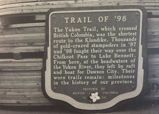 Trail of '98 (Sign missing)