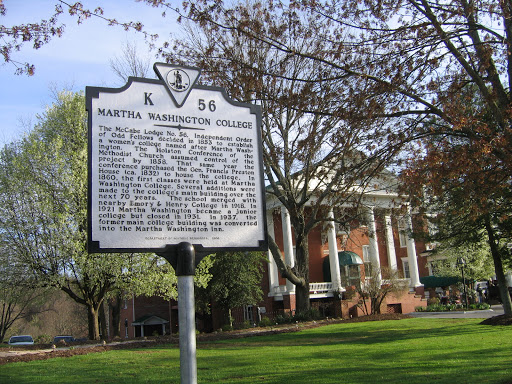 Marker: Martha Washington College (K 56)