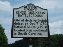 KINGS MOUNTAIN BATTLEGROUND