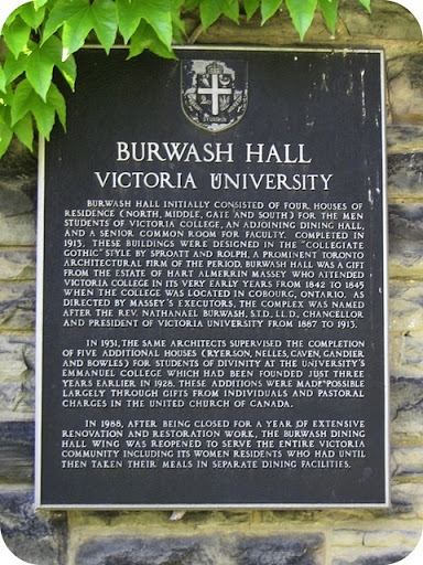 Burwash Hall Victoria University