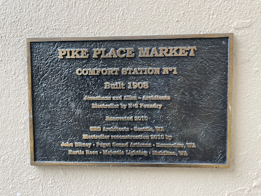 Pike Place Market Comfort Station No 1