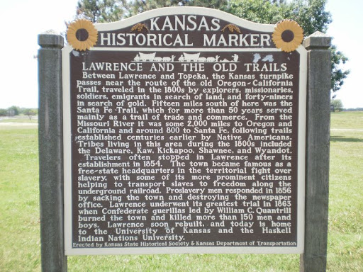 LAWRENCE AND THE OLD TRAILS