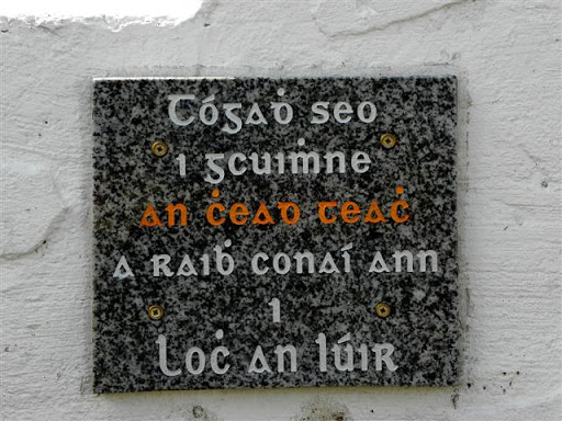Wall plaque, Loughanure