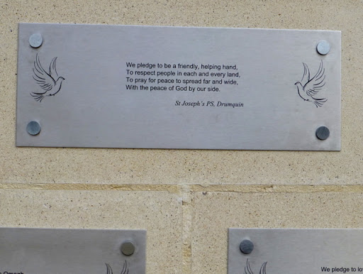 Peace pledge, St Joseph's PS, Drumquin