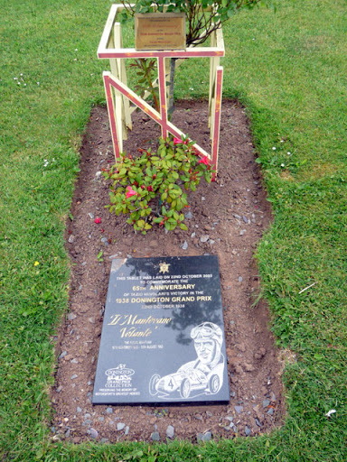 Commemorative Plaque, Donington Grand Prix Museum, Castle Donington