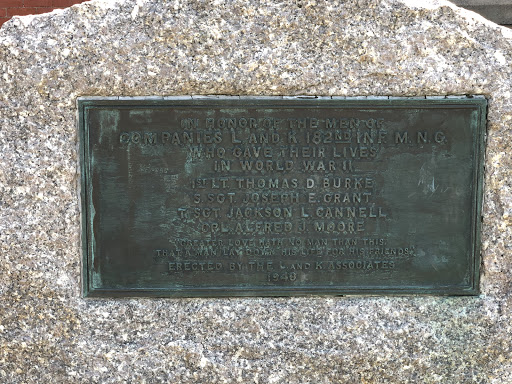 Companies L and K 182nd Inf. M.N.C. WWII