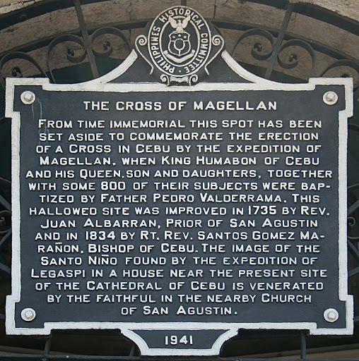 The Cross of Magellan historical marker